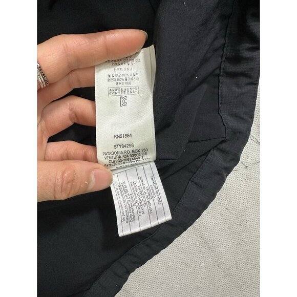 Patagonia Nano Air Ultralight Puffer Jacket Black Women’s S READ REPAIRED - Picture 9 of 11